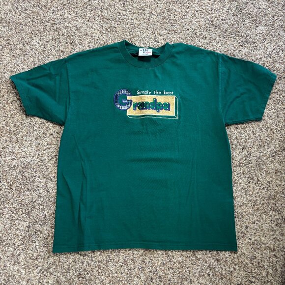 Simply the Best Grandpa T-Shirt - Men's Size XL - Preowned - 2083 - Picture 1 of 3